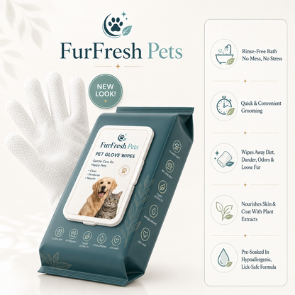 FurFresh Grooming Glove Wipes™